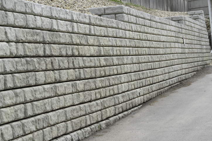 Retaining Wall Pins  What are Keystone Block Pin System Used For - New  Life Rockeries